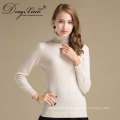 Die meist verkauften Produkte Benutzerdefinierte Plain Strickmode Pullover Wolle Kaschmir-Pullover Frauen